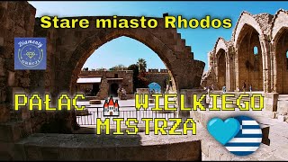 Rodos / Rhodes - najpiękniejsze miejsca na Rodos - Pałac Wielkiego Mistrza - Stare miasto Rodos