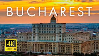 Bucharest, Romania 🇷🇴 in 4K Ultra HD | Drone Video