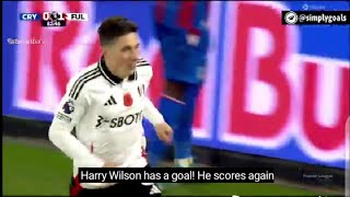 Crystal palace Vs Fulham (0-2),All Goals Results & Extended Highlights