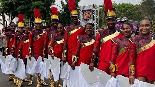 Coreográfico da Banda marcial COBRAC no Concurso de Bandas e Fanfarras CONFAMCRUZ 2024