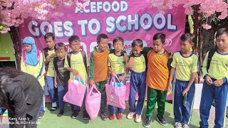 Penyerahan Secara Simbolik Apresiasi Acefood Goes to School || SDN Bojong Rawalumbu I