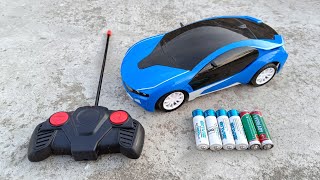 Remote control Model car unboxing and testing video & rc 3d light car