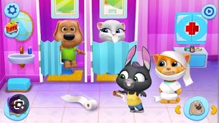 My talking tom friends game//tom friends are going to clinic how funny#youtubevideo#funny#tomfrinds