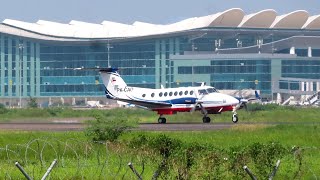 Nonton Dari Dekat Take Off Pesawat Baling-baling Di Bandara Kertajati Majalengka, Plane Spotting