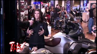 2013 Progressive International Motorcycle Show BRP CanAm Booth