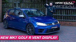 MK7 GOLF R GETS A VEKTOR DASH DISPLAY [BEST MK7 GOLF DISPLAY]