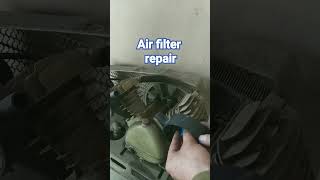 Air filter repair #compressor #powertools #construction #shorts #short #ytshort