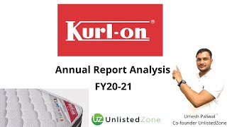 Kurl-On Enterprise Annual Report Analysis FY20-21!Buy Unlisted Shares