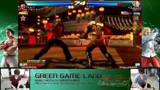 Tekken Tag 2 Unlimited Knee (Paul/Miguel) vs Bohee (Steve/Miguel)