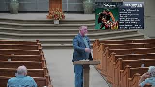 11-8-23 - Ed Allen - Ephesians - The Worthy Walk / Class 9