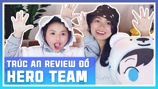 Trúc An TV Cùng Mẹ Review Sản Phẩm Mua Từ Shop Hero Team