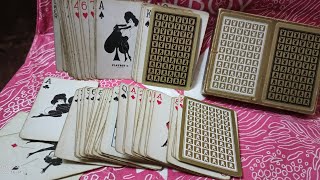 Antiguos Naipes de Colección Juegos de Cartas Poker Playboy Años 60/70