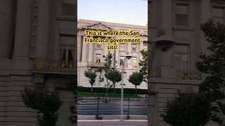 This is where the San Francisco government sits | Best place to visit in Sf #travelvlog #cityhall