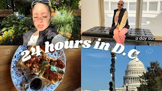 Spend 24 hours in Washington D.C. w/ me (trying açaí bowl, seeing the White House, museums etc.)