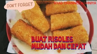 Begini Buat Risoles Mudah dan Cepat