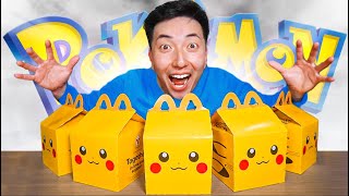 I Opened EVERY McDonald's POKEMON CARDS Packs! (100% COMPLETED)