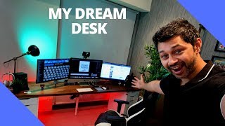 Building my youtube home studio pt.1 | Best Ikea Desk Setup