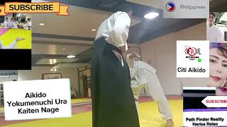 How To Defend From Sideways Attack Yukomenuchi By Executing Aikido Ura Kaiten Nage