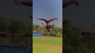 Best gymn flip gymnastics tumbling #shoes #flip #parkour #parkourgym #flips 💪