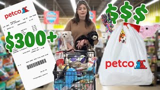 BUYING MY NEW PUPPY EVERYTHING SHE TOUCHES! *DONATING TO SHELTER DOGS*