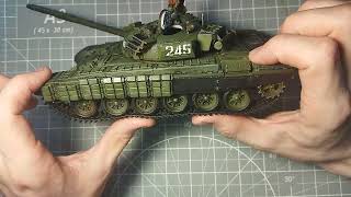 T 72B,коллекционная модель от MiniHobbyModels 1/35.Часть 8.Итог и финиш.Хобби, моделизм.