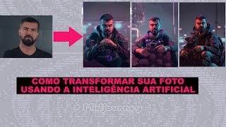 Como transformar sua foto usando Inteligência Artificial - AI #ai #inteligenciaartificial