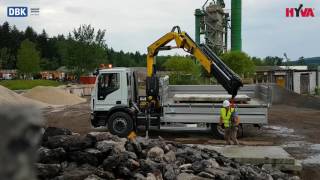 Iveco Eurocargo with Hyva Crane HB160