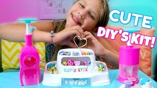 Cutie Stix CUTE DIY's Shopping at Target for DIY Kits and Testing Cutie Stix