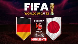 Germany vs Japan [1-2] Highlights 2022