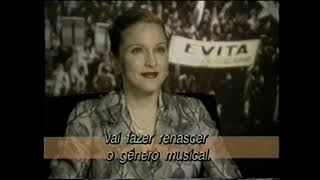 Madonna - Entrevista promocional de "Evita" no Cine MTV (MTV Brasil, janeiro 1997)