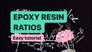 Epoxy Resin Ratio's- Easy step by step tutorial