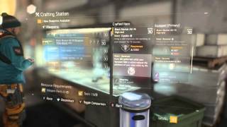 The Division High End Crafting