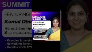 We are thrilled to announce that Komal Dhingra will attend the EDUCATORS SUMMIT 2024