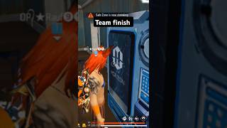 FREE FIRE TRENDING Team finish BR Ranked #freefire #garenafreefire #viarlshort #trendingshorts