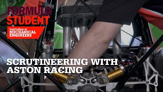 Formula Student 2021 - Scrutineering with Aston Racing