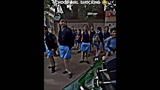 Cute School Girl 😍 Shocking Reaction 😂 Super Bike Kawasaki Ninja Z1000🔥#girlrection #sborts