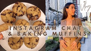 DAILY VLOG 2021: INSTAGRAM CHAT & BAKING MUFFINS