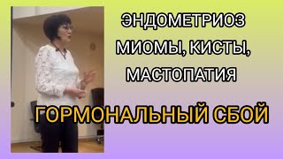 Врач об эндометриозе, миоме, кисте, мастопатии  и лечении