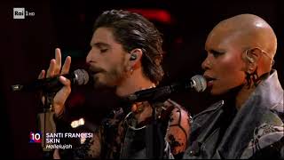 Santi Francesi con Skin - Hallelujah {LIVE AUDIO + PHOTOS - SANREMO 2024}