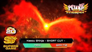 【Pump It Up PHOENIX】 Kasou Shinja - SHORT CUT S20 SG 98.74 SS+