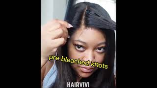 Clean Bleached Knots Wig Could Give You A Nice Looking!! | Must Choose Wig with This Feature!#shorts