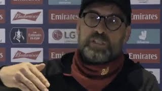 Klopp's surprising response when asked about the coronavirus