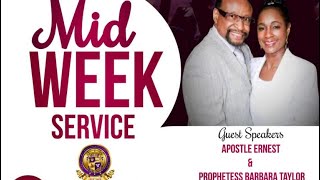 Mid-Week Refreshing |  Guest Speaker Apostle & Prophetess Taylor  | 04-05-23 | We do not own the …