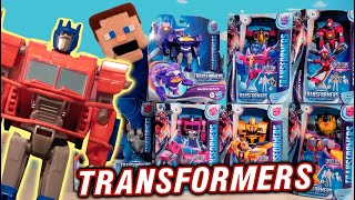 Transformers Earthspark 2023 Toys Figures!! Optimus Prime FIGHT