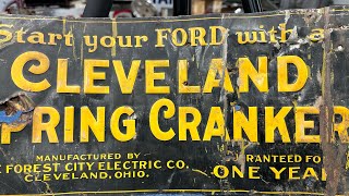 Toy Tuesday! Signs from the Lawrence, KS Swap Meet and a super cool Packard piece!