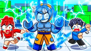 Becoming ULTRA INSTINCT GOKU in Roblox Strongest Battlegrounds!