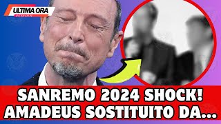 🔴 NOTIZIA SHOCK! - AMADEUS NON PRESENTERA' A SANREMO 2024! - ECCO CHI CONDURRÀ AL SUO POSTO…