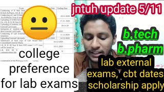 jntuh latest update 2020 5/11 || external lab exams,mid exams,cbt || #green mechon....