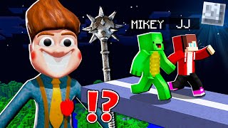 Why Creepy Mr DELIGHT Titan ATTACK MIKEY and JJ at 3am ? - in Minecraft Maizen