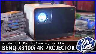 Modern and Retro Gaming on the BenQ X3100i 4K Projector / MY LIFE IN GAMING